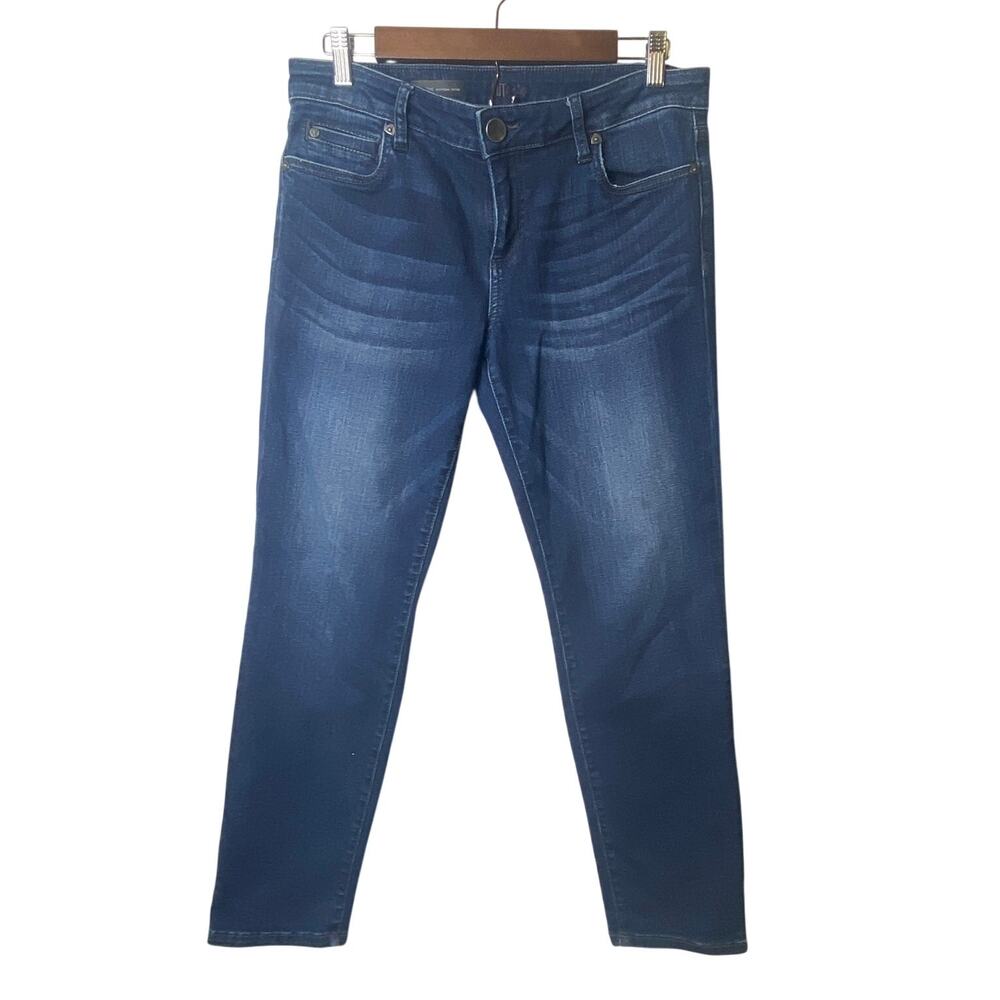 Kut from the Kloth Catherine Boyfriend Jeans Medium Wash Jeans Women's Petite 6